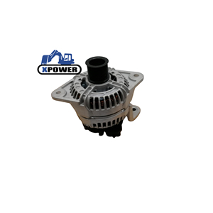 Alternateur de moteur diesel XPower D7D D7E pour excavatrice sur chenilles EC210 EC290 24V 80A 10PK VOE20763576 - Product Image 1