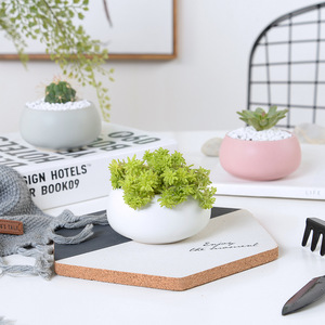 Maceta de Cerámica Hecha a Mano para Decoración Moderna <span class=keywords><strong>del</strong></span> Hogar y Hoteles, Estilo Clásico, Empaque de Lujo, Color Mate, con Revestimiento Interior Personalizable - Product Image 4