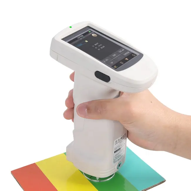 TS7600 CTextile spectrophotometer laboratory equipment paints colorimeter with color formula software 8mm a
