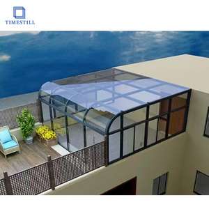 All Season Aluminum <strong>Sunroom</strong> Double Glazed Windproof &amp; Heat Insulated Outdoor Glass House for Garden <strong>Dining</strong> or Coffee Areas - Product Image 5