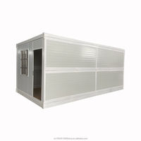 Vente en gros de chambre conteneur pliable de luxe à structure personnalisée Mini chambre de camping portable extérieure