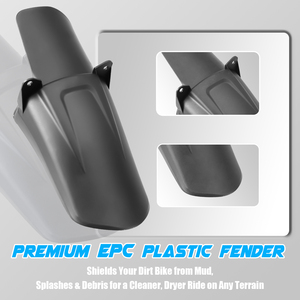 Protection en plastique pour garde-boue arrière compatible avec les motos tout-terrain Surron Light X/s et X160/x260 - Product Image 2
