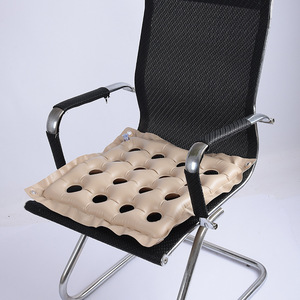 <b>Inflatable</b> Seat Cushion For Bedsores Khaki Medium Firmness Home Wheelchair <b>Car</b> Use - Product Image 2