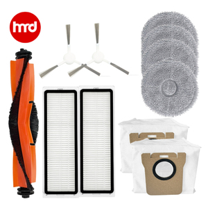 Kit de Repuesto de Accesorios para Aspiradora Robot Xiaomi <span class=keywords><strong>X10</strong></span>+/X20+/X20 <span class=keywords><strong>Plus</strong></span>, Piezas de Repuesto, Cepillo Lateral Principal, Bolsa para Polvo, Filtro HEPA, Paño de Limpieza - Product Image 1