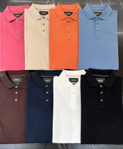 Polo Casual para Hombre 2026, de Alta Calidad, Algodón Puro Suave, Absorbe la Humedad, Secado Rápido, Agradable al Tacto, Marca de Polo para Hombre - Product Image 1