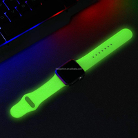 2022 Neuestes Glow in the Dark Armband Armband Leuchtend für Apple Watch Armband Serie 6 7 für Apple Watch Armband