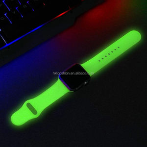 Correa de reloj que brilla en la oscuridad, pulsera luminosa para <span class=keywords><strong>Apple</strong></span> <span class=keywords><strong>Watch</strong></span> Series 6 7, novedad de <span class=keywords><strong>2022</strong></span> - Product Image 3