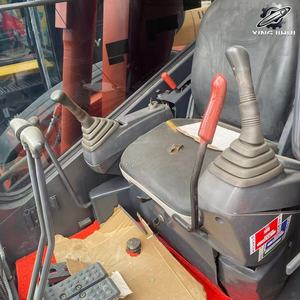 Excavatrice d'occasion HITACHI ZX55, marque japonaise, 5,5 tonnes, mini-excavatrice sur chenilles en caoutchouc, moteur Yanmar - Product Image 6