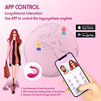 9 Vibrationsmodi APP-Fernbedienung Anal/G-Punkt Tragbarer Slip-Vibrator für Frauen
