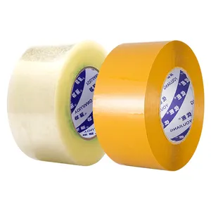 YOUJIANG Wholesale Price Water Based Acrylic Opp Bopp Tape Adhesive Sticky 48mm Clear Packing Packaged sticky tape