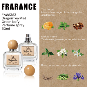 Nouvelle tendance, parfum en spray personnalisé avec logo, thé à la cardamome orange, feuilles de jasmin, <span class=keywords><strong>iris</strong></span>, parfum, phéromone, 50 ml EDP, parfum pour femmes - Product Image 3