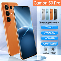 Camon 50 Pro, 16GB, 1TB, Pantalla LED HD de 7.3 Pulgadas, Android 15, Cámara de 108MP, 8000mAh, 5G LTE, Desbloqueo por Huella Dactilar, Modo Nocturno, Teléfono Inteligente