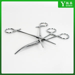 Pinzas Hemostáticas Veterinarias Pleasant Medical 1039 de Acero Inoxidable Curvas para Uso Quirúrgico en Perros - Product Image 5