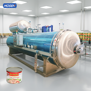 Autoclave à pulvérisation automatique Mosen pour aliments en conserve, sachets et boissons, certifié CE ISO9001, en acier inoxydable 304/316, personnalisable - Product Image 1