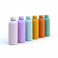 Bouteilles d'eau de voyage personnalisées avec logo, gobelet isotherme en acier inoxydable, flacon sous vide sans BPA, bouteilles d'eau à petite ouverture pour l'extérieur