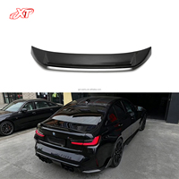 Alerón Trasero de Fibra de Carbono Estilo G80 AD V2 para BMW M3 G80 Serie 3 G20, Kit de Carrocería