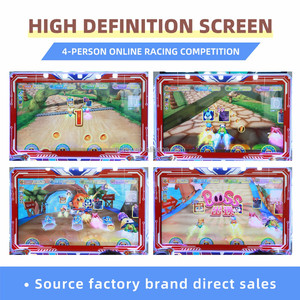เครื่องเกมแข่ง<span class=keywords><strong>รถ</strong></span>สำหรับเด็ก 4 ที่นั่ง แบบแลก<span class=keywords><strong>ตั๋ว</strong></span> ใช้เหรียญ สำหรับศู<span class=keywords><strong>น</strong></span>ย์รวมความบันเทิงในร่ม - Product Image 6