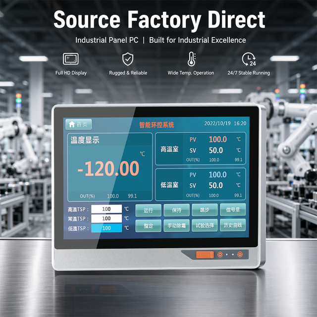 10.4-21.5 Inch Touchscreen Industrial Tablet PC Desktop, Equipped with Intel I3 I5 I7 Processor CPU, All-in-one