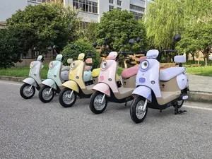 Scooter électrique pour adultes <span class=keywords><strong>MIYOU</strong></span>, style vintage, 800W, 48V, 60V, batterie 20AH, pour femmes, pour les trajets en ville, avec port USB et dossier - Product Image 6
