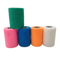 Bandage Cohésif Non Tissé Multicolore Imperméable Auto-adhésif Médical Élastique 7,5 cm x 4,5 m
