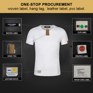 T-Shirt in stile personalizzato per abbigliamento con marchio di <span class=keywords><strong>etichette</strong></span> per prodotti di fabbrica <span class=keywords><strong>etichette</strong></span> personalizzate <span class=keywords><strong>etichette</strong></span> in tessuto satinato per abbigliamento - Product Image 5