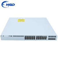 Commutateur Ethernet géré haute performance 24 ports, commutateur réseau d'entreprise 4X25G Uplink pour réseau professionnel C9300LM-24U-4Y-M