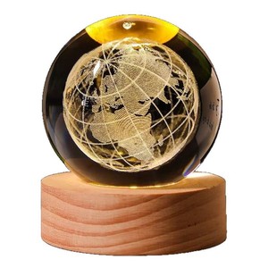 Nhà Sản Xuất Bán Buôn 3D Ánh Sáng Ban Đêm Sáng Tạo Sáng Pha Lê Bóng Phi Hành Gia Đồ Trang Trí Tùy Chỉnh Thiên Hà Thủ Công - Product Image 5