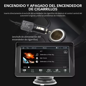 Registratore Video Wireless Portatile da 7 Pollici con Navigatore GPS, Lettore MP5 per Auto, Android Auto, CarPlay, Tablet Multimediale HD 1080p - Product Image 5