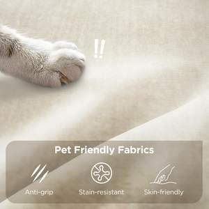 Sofá seccional nórdico en forma de L personalizado con sofás de terciopelo modulares otomanos para sala de estar sofá de combinación larga - Product Image 5