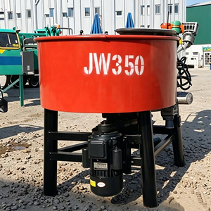 Malaxeur vertical 350L, mini malaxeur à béton portable à agitation forcée 9m³/h 4kW pour la production de blocs préfabriqués OEM - Product Image 4