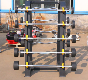 Của phụ nữ và nam giới phòng tập thể dục Workout Barbell với cao su PU quả tạ giá thấp miễn phí trọng lượng cho trên cơ thể tập thể dục - Product Image 3