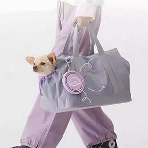 Tazón Plegable Portátil de Silicona para Comida y Agua para Mascotas, Perros y Gatos, con Hebilla, Color Macaron Moderno, Ecológico y con Logotipo Personalizado - Product Image 4