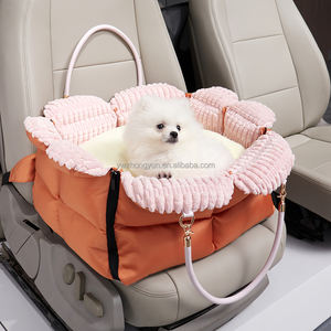 Neues Design <span class=keywords><strong>Dog</strong></span> Booster Sitzbett Mode Cute Puppy Carrier Hunde bett für Auto - Product Image 2