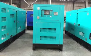 300 Kva Elektrische Generator Fabriek 240kw 300kva Diesel Genset Automatische Start Overdracht Omvormer Ats Stille Type