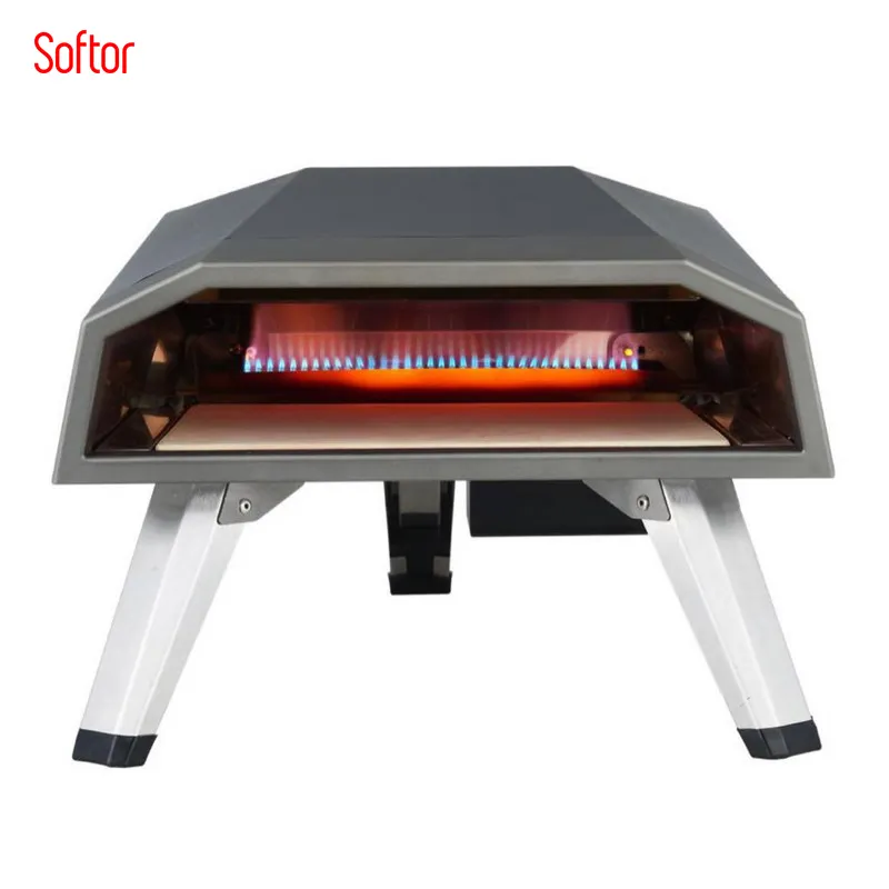 Новинка 2022, портативная уличная духовка для пиццы, 12, 16 дюймов, на деревянном топливе