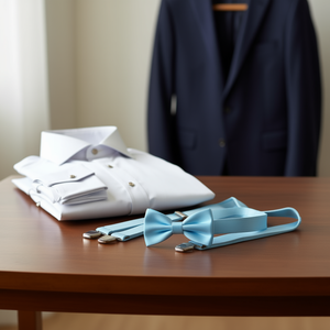 Fermacapelli Paloma con Clip in Metallo da 3,0 cm in Poliestere Regolabile per Adulti - Product Image 2