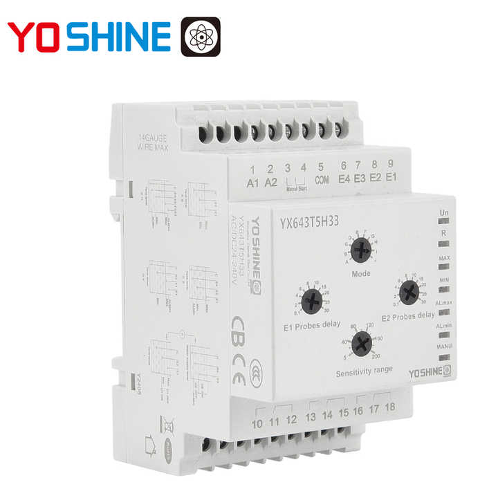 Yoshine AC/DC24V-240V Liquid Level Relays Automatic Control Pump ...