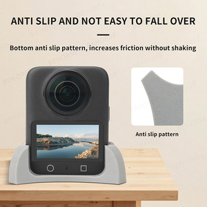 Soporte fijo de escritorio antideslizante para DJI <span class=keywords><strong>Osmo</strong></span> 360 Base de goma suave antideslizante para DJI <span class=keywords><strong>Osmo</strong></span> 360 accesorios de cámara deportiva - Product Image 5