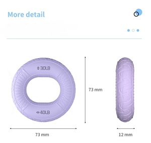 Populer silikon gratis <span class=keywords><strong>Yoga</strong></span> peregangan Gripper pribadi elastis Strip Band <span class=keywords><strong>Hand</strong></span> berolahraga pegangan - Product Image 4