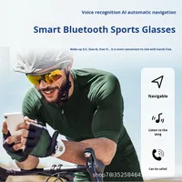Gafas Inteligentes para Deportes, Antivaho, Protección UV, Llamadas con Manos Libres, Reconocimiento de Voz, Navegación Automática, Batería de 170 mAh