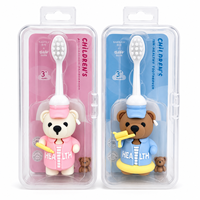 Brosse à dents manuelle ergonomique légère pour enfants, en plastique PBT souple, sans BPA, pour soins dentaires à domicile – Meilleure vente