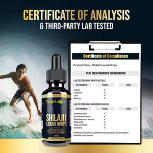 Oem פרטי תווית תוסף טבעי טבעי himalayan shilajit טיפה חומצה pulvic - Product Image 3