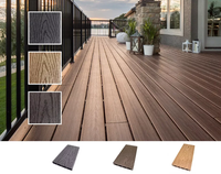 Panneaux de terrasse de jardin extérieur avec accessoires Offre Spéciale personnalisé creux en co-extrusion WPC