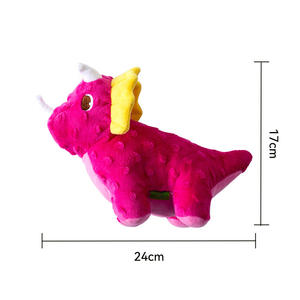 Indistruttibile chewing <span class=keywords><strong>Dog</strong></span> chewing Toys peluche che respira Pet <span class=keywords><strong>Toy</strong></span> Set per masticatori pesanti personalizzato a forma di frutta simpatici animali di peluche - Product Image 5