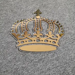 Großhandel Custom Wand Halterung mit Schrauben Laser Cut 3d Klar Acryl Shop Zeichen Büro Zeichen