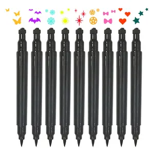 Hot-selling Multi-shape Tattoo Seal Eyeliner Pencil Eyes Makeup Set Waterproof Liquid Color Stamp Eyeliner