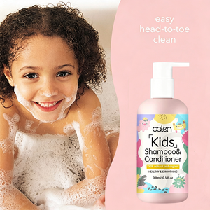 Oalen-cuidado del cabello 100% Natural <span class=keywords><strong>para</strong></span> bebés, <span class=keywords><strong>rizos</strong></span>, champú y acondicionador <span class=keywords><strong>para</strong></span> niños, venta al por mayor - Product Image 4