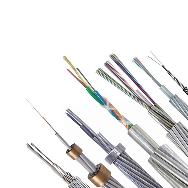 110kv 220kv Opgw Optical Fiber Cable 48 Core G.652D Singlemode CE Certified Outdoor Communication Cable for Transmission TCP