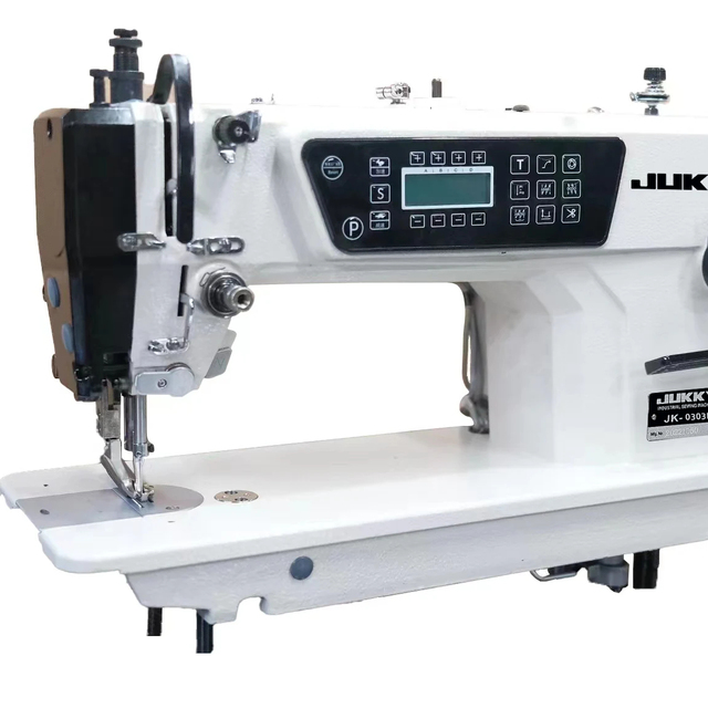 JUKKY 0330D3 High-Speed Lockstitch Sewing Machine Direct Drive Integrated It Has Two-way Feeding Heavy Durty Materials