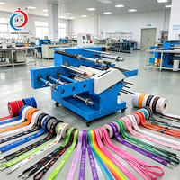 Nouvelle machine d'impression par sublimation automatique double face pour rubans et lacets, avec mini-rouleau de transfert thermique